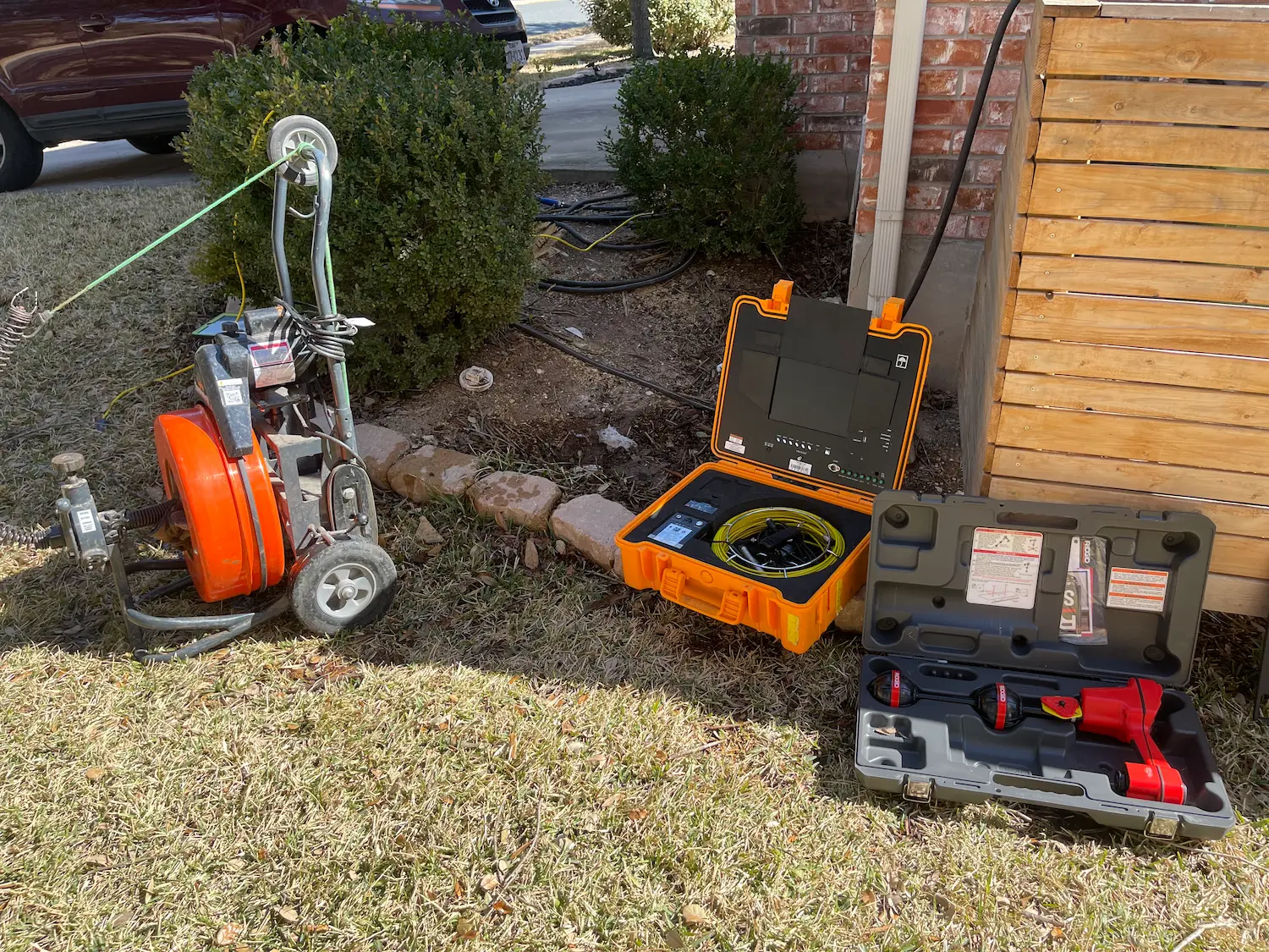 Professional drain cleaning services by Round Rock Plumbing - 24/7 emergency plumber in Round Rock TX